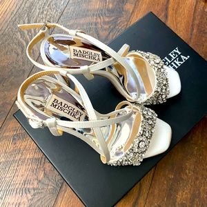 Badgley Mischka Bridal heels